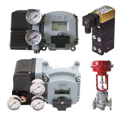 เครื่องแปลง I/P Rotork Fairchild T7800 + Masoneilan SVI2 AP/SVI2 ซีรีส์ SVI2AP-22123111 เครื่องตั้งระดับวาล์วที่ทํางานได้สองครั้ง