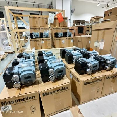 เครื่องแปลง I/P Rotork Fairchild T7800 + Masoneilan SVI2 AP/SVI2 ซีรีส์ SVI2AP-22123111 เครื่องตั้งระดับวาล์วที่ทํางานได้สองครั้ง