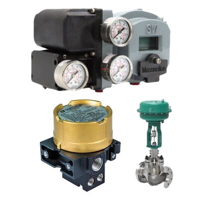 Rotork Fairchild เครื่องตรวจแรงกดกันระเบิด TXI7800, Masoneilan SVI2 AP ซีรีส์ SVI2AP-21123121 เครื่องตั้งตําแหน่งที่รู้สติ 4-20mA พร้อมการสื่อสาร HART - ในคลัง
