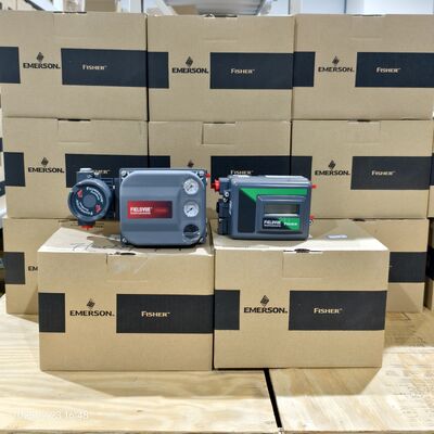 อุตสาหกรรมน้ำมันและก๊าซ Samson นิวเมติกวาล์วควบคุมและ Positioner Fisher DVC2000 DVC6200 3661 และ Trip Valve 377