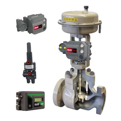 อุตสาหกรรมน้ำมันและก๊าซ Samson นิวเมติกวาล์วควบคุมและ Positioner Fisher DVC2000 DVC6200 3661 และ Trip Valve 377