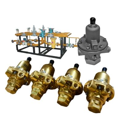 Stock Pressure Regulator Fisher 1301F 1301G Type Self-operated High Pressure Industrial Reducing Valves Supplier