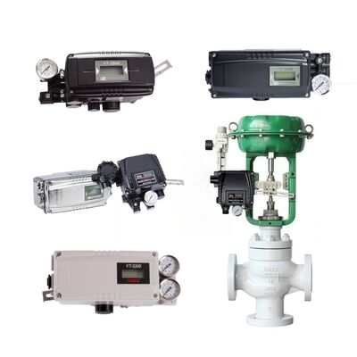 วาล์วควบคุมไดอะแฟรมลมแบบกำหนดเอง Rotork YT1000 YT1050 YT3300 YT3400 ตัวระบุตำแหน่งวาล์วอุตสาหกรรม