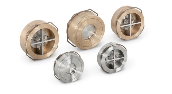 หลอดไฟเคมี วาล์วตรวจสอบสแตนเลส มีใบรับรอง CE วาล์ว OEM VYC ไขมันและก๊าซ ดิสก์ พิสตัน วาล์วตรวจสอบความดันสูง