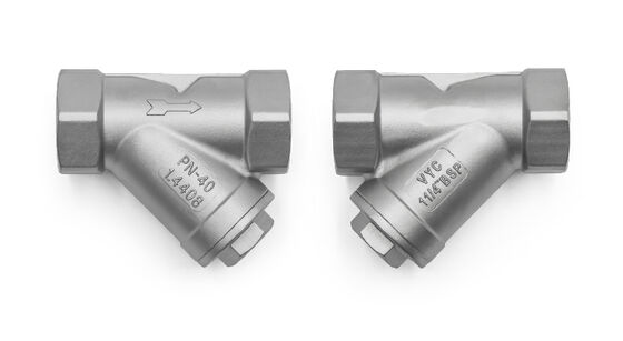 Industrial Pipelines VYC Disc Piston Check Valve 1/4 Brass 304 316 Non-Return Valve for Water Steam Gas