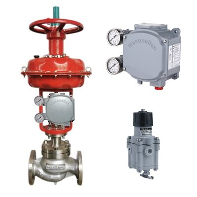 Masoneilan 78-40 เครื่องควบคุมกรองอากาศและ SVI Series Valve Positioner สําหรับโรงไฟฟ้าพลังงานความร้อน