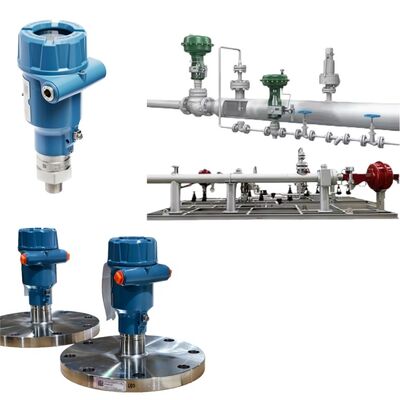 ระยะการวัดใหม่ 30m Flanged Connection Rosemount 3408 ระดับตัวส่ง Radar ไม่ติดต่อสําหรับท่อ
