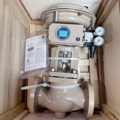 กระบวนการอุตสาหกรรม วาล์วกลอบความดันต่ํา 3241 SAMSON 3756 วาล์วกระตุ้นปนูเมติกระจายสูง