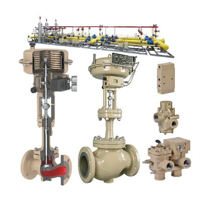 SAMSON 3241 หมุนการประกอบการอุตสาหกรรม หมุนการประกอบการอุตสาหกรรม หมุนการประกอบการอุตสาหกรรม