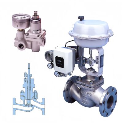 KOSO 501T 551T 520T 511T วาล์วลูกโป่งที่มีที่นั่งเดียวที่นําทางด้านบนสําหรับการกํากับของน้ํามันและก๊าซ