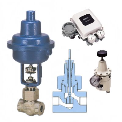 KOSO 500S วาล์วควบคุมการไหลของขนาดเล็กสําหรับโรงไฟฟ้าน้ําร้อน ระบบกระบวนการอุตสาหกรรมเพตรเคมี