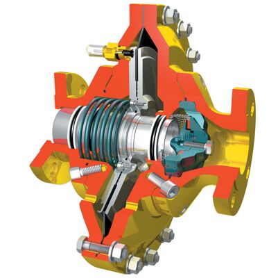 ระบบควบคุมความดันก๊าซธรรมชาติอุตสาหกรรมที่มั่นคง ระบบควบคุมความดันก๊าซอุตสาหกรรมแบบ Tartarini แบบ FL MFL BFL ระบบควบคุมความดัน