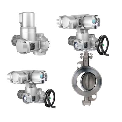 ใหม่ SA Actuator แรงบิด 10 Nm ถึง 32 000 Nm วาล์วไฟฟ้า Actuator AUMA SA16.2-F16 Multi Turn Actuator และ Keystone วาล์วผีเสื้อ