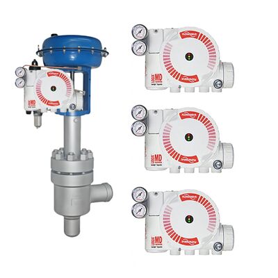 Flowserve Logix 3400MD 3410MD-28-D6-M-04-50-0G-00 เครื่องตั้งตําแหน่งควบคุมวาล์วดิจิตอลสมาร์ท