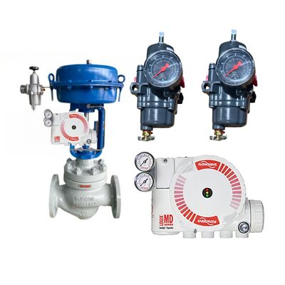 Fisher 67CFR เครื่องควบคุมกรอง Flowserve Logix 3410MD-28-D6-M-04-50-0G-00 เครื่องตั้งตําแหน่งควบคุมวาล์วดิจิตอล