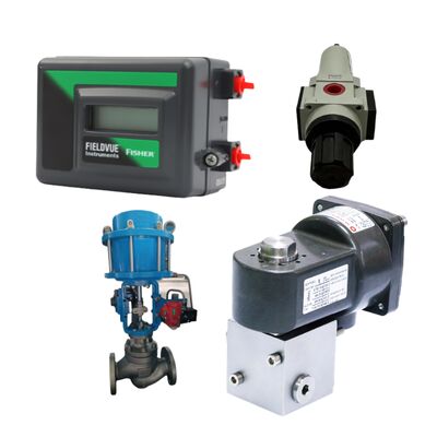 Emerson Fisher FIELDVUE DVC2000 เครื่องตั้งตําแหน่งวาล์วดิจิตอล HART 4-20mA ทํางานแบบเดียว/สองครั้ง พร้อมกับ NORGREN 6215/6215L วาล์วซอลีนอยด์ตรงผ่าน 3/2 5/2 กันระเบิด
