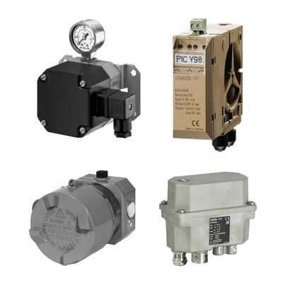 SAMSON IP Converter 6111 6116 6126 สำหรับอุตสาหกรรมกลั่นโลหะ กระดาษ และบำบัดน้ำ