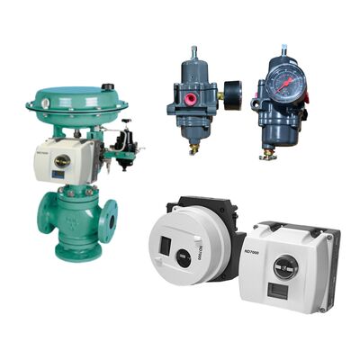 Neles ND7000 เครื่องควบคุมวาล์วดิจิตอล พร้อมการสื่อสาร HART ป้องกัน IP66 และเครื่องควบคุมกรอง Fisher 67CFR