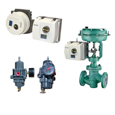 Neles ND7000 เครื่องควบคุมวาล์วดิจิตอล พร้อมการสื่อสาร HART ป้องกัน IP66 และเครื่องควบคุมกรอง Fisher 67CFR