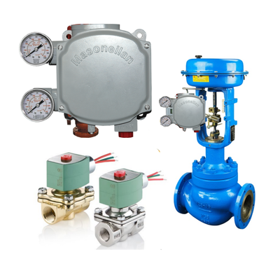Masoneilan SVI1000 Intelligent Digital Valve Positioner HART Protocol Rev 5/7 with ASCO Solenoid Valves