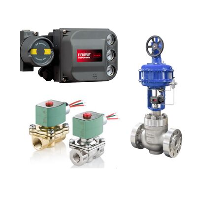 Fisher FIELDVUE DVC6200 Series Intelligent Digital Valve Positioners with ASCO Solenoid Valves