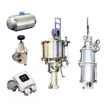 KOSO 6100 6200 6300 เครื่องขับเคลื่อนกระบอกปนูเมติกเส้นตรง กระบอกทํางานคู่เดียว สําหรับอุตสาหกรรมปิโตรเคมี