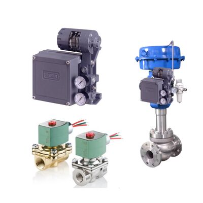 Fisher 3582i Electro Pneumatic Valve Positioner กับ ASCO Solenoid Valve สําหรับอุตสาหกรรมอัตโนมัติ