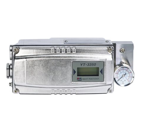 วาล์วควบคุมแบบปลอกซีลลูกฟูกซีรีส์ NEWAY CBC พร้อมอุปกรณ์กำหนดตำแหน่ง YTC 3350 สำหรับการใช้งานทางเคมี