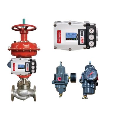 Flowserve Logix 3800 Digital Valve Positioner Smart Control พร้อมเครื่องกํากับกรอง Fisher 67CFR
