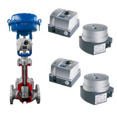 SUPCON LN85W Bellows ปุ่มควบคุมปิดด้วย Valmet Neles ND9000 ซีรีสสมาร์ทดิจิตอลปุ่มตั้งตําแหน่ง