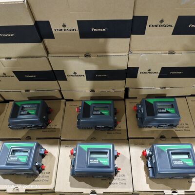Emerson Fisher HC DVC2000 Smart Valve Positioner (HART Communication, 4-20mA) — Control Valve Controller, paired with NORGREN 24011/10250 Solenoid Valve