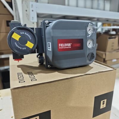 ผู้จำหน่ายอุปกรณ์ควบคุมวาล์วดิจิทัล FIELDVUE DVC6200 SIS ระบบควบคุมวาล์วเพื่อความปลอดภัยของ Fisher