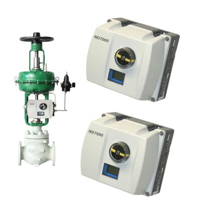 แลนลิน ปนูเมติก วาล์วควบคุมที่นั่งเดียวกับ Valmet Me-tso Neles ND7000 ซีรี่ย์ Smart Valve Positioner