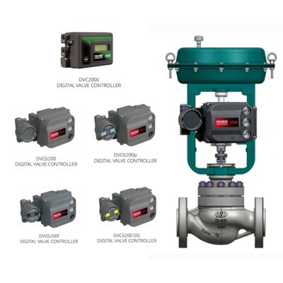 วาล์วควบคุมแรงดันส่วนต่างแบบหลายชั้น CHUAN YI HKG10 Fisher DVC6200 Positioner