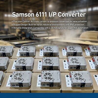 SAMSON 6111 I/P Converter Electro Pneumatic Converter Current Pressure Signal Converter
