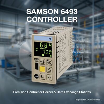 แซมซัน 6493 คอนโทรลเลอร์กระบวนการ ระบบอัตโนมัติในอุตสาหกรรม คอนโทรลเลอร์วาล์ว