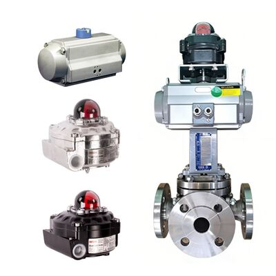 KOSO 300T 300L Three Way Ball Valve 6300R Actuator Rotork YT870 Limit Switch Petrochemical Oil Gas