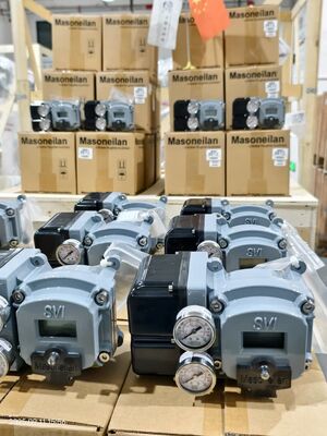 Masoneilan Positioner SVI2 และ BURKERTI วาล์ว Solenoid สําหรับวาล์วควบคุม Pneumatic จีน