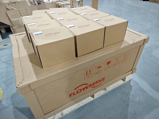 520MD เครื่องตั้งตําแหน่งวาล์วปนิวเมติก เครื่องตั้งตําแหน่ง Flowserve พร้อมวาล์วควบคุมและเครื่องดําเนินของแบรนด์ Chinse