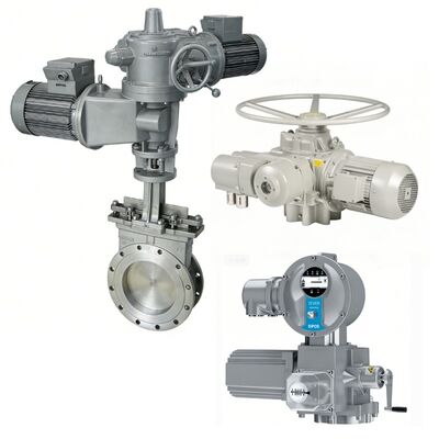 SIPOS M76348 เครื่องผลักดันไฟฟ้า CNNC SUFA เครื่องผลักดันไฟฟ้า Knife Gate Valve