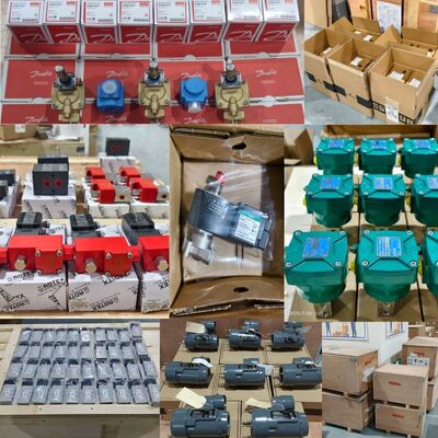 วาล์วควบคุมแบบจีนพร้อมหัวขับลมและโซลินอยด์วาล์ว Asco 8210G และลิมิตสวิตช์ Westlock 2200