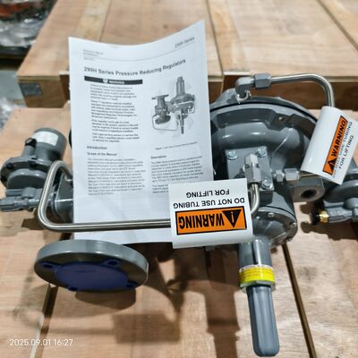 Fisher 133 Series วาล์วลดแรงดันแก๊สแบบนิวเมติก