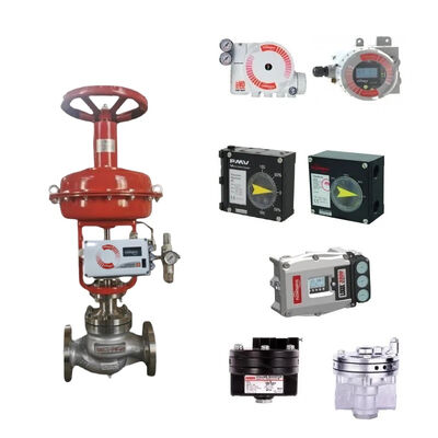 วาล์วควบคุมลูกบอลสัญชาติจีนพร้อมตำแหน่ง Flowserve Logix 3800 PMV D3 PMV P5/EP5 F5 520MD 3200MD 420 และ Booster YT-325 มีในสต็อก