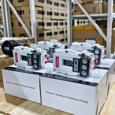 วาล์วควบคุมพร้อม Flowserve คุณภาพสูง Flowserve PMV P4/P5 PMV EP5 PMV P1500 P2000 Pneumatic Positioner และกล่องสวิตช์ F5-NAM