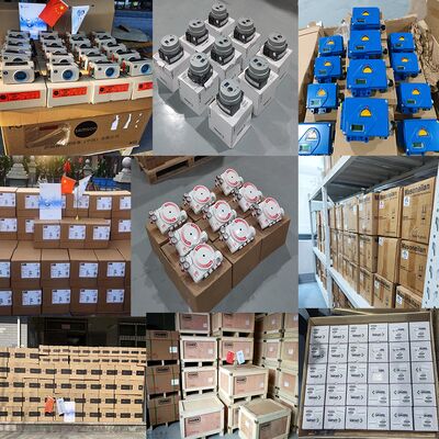 วาล์วควบคุมลูกบอลสัญชาติจีนพร้อมตำแหน่งวาล์ว Flowserve Logix 3800 3400MD 3200MD 520MD 510SI 420 Asco 342A ตัวกรองเรกูเลเตอร์