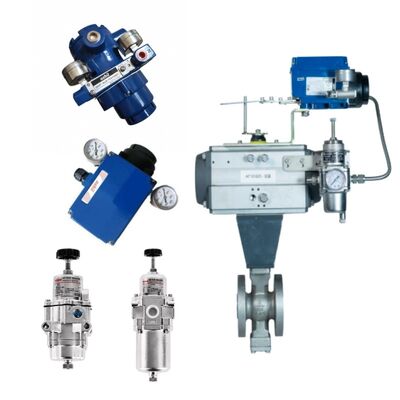 วาล์วลูกลอยแบบนุ่ม CHUAN YI ZJHR 1000 พร้อมตัวควบคุม Fisher Regulator สวิตช์จำกัด Rotork SF สำหรับการบำบัดสารเคมี