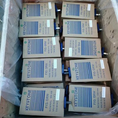 Keystone 360 การควบคุมวาล์ว Butterfly กับ F89 เครื่องดําเนินไฟฟ้า