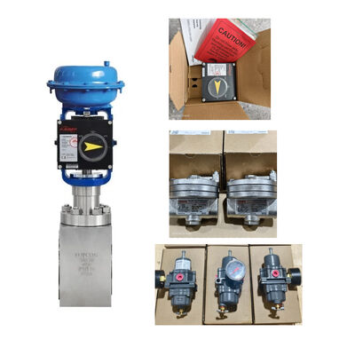 Chinese Valve Flowserve New In-Stock Single and Dual-Acting Flowserve Pneumatic Positioner PMV P5/EP5 F5-NAM and 67CFR Regulator เครื่องควบคุมระบายอากาศ