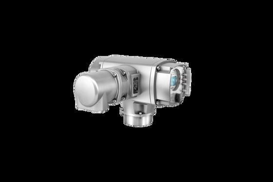 CHUANYI VBJG 600001 วาล์วกระพริบกระพริบสามตัวที่มี AUMA SA SQ Series Electric Actuator สําหรับควบคุมของเหลว