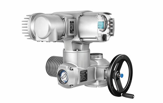 CHUANYI VBJG 600001 วาล์วกระพริบกระพริบสามตัวที่มี AUMA SA SQ Series Electric Actuator สําหรับควบคุมของเหลว